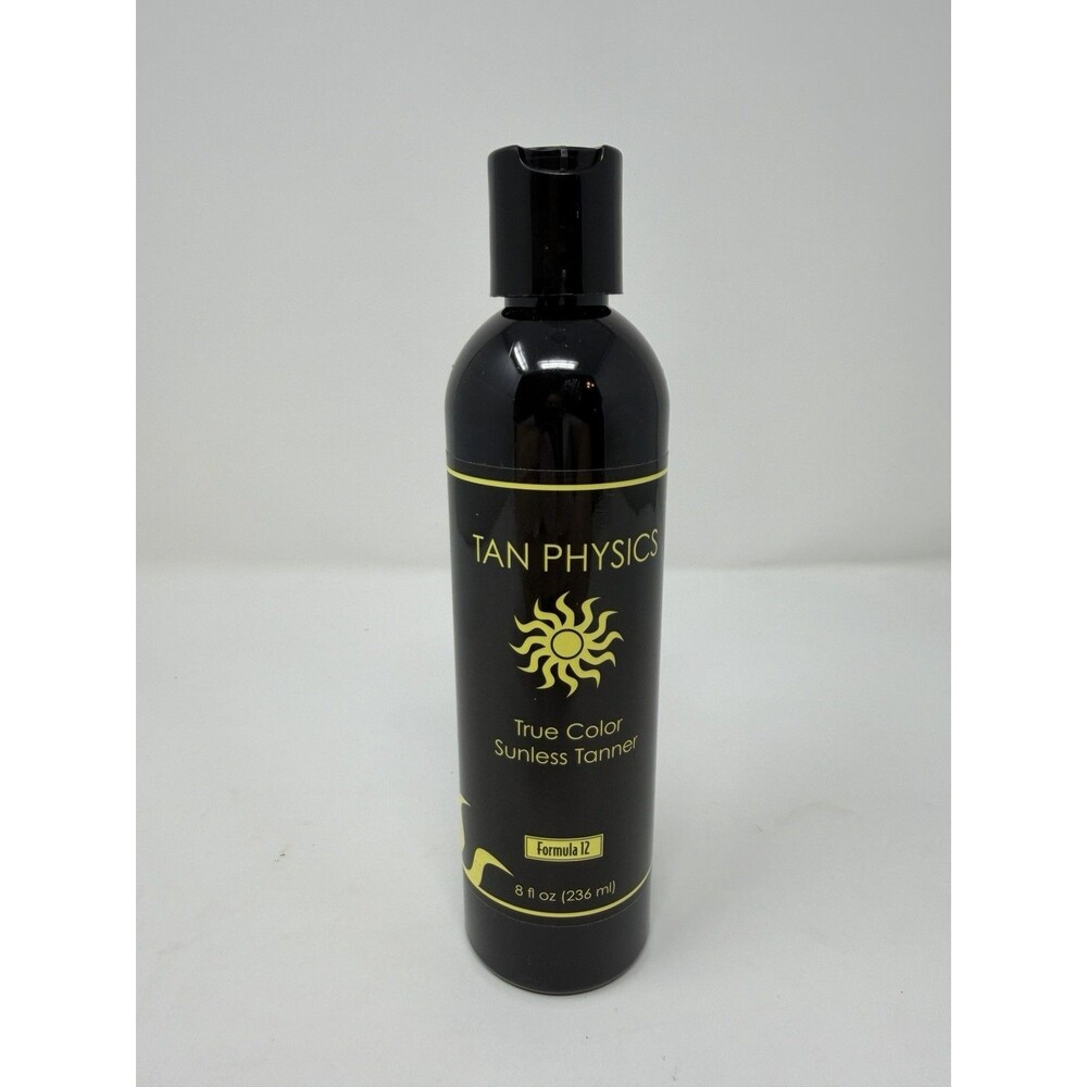 Tan Physics Formula 12 True Color Sunless Tanner Tanning Lotion 8 Fl Oz - Sealed